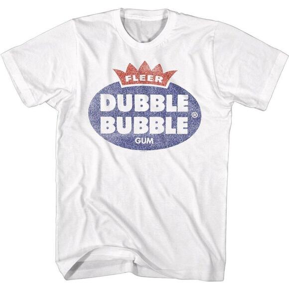 Other - Tootsie Roll Dubble Bubble Gum Retro Candy Humor Graphic Fan White T-Shirt